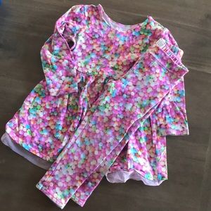 Children’s Place dress and leggings